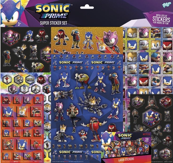 Super Stickerset Sonic