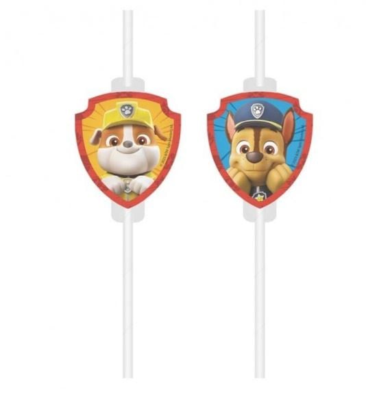 Paw Patrol rietjes (4 st)