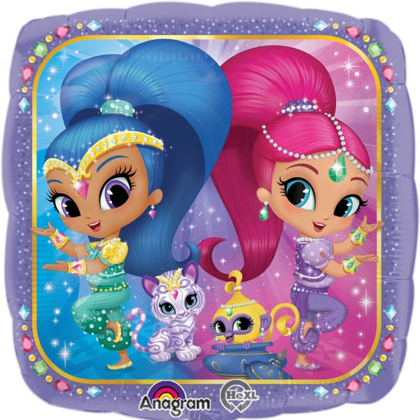 Shimmer and Shine folieballon 43 cm.