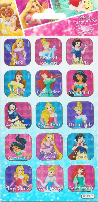 Disney Princess herbruikbare stickers