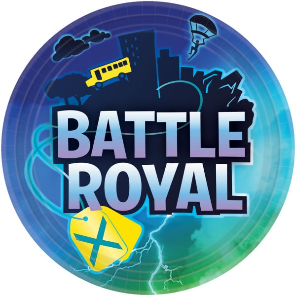 Battle Royal Fortnite bordjes FSC ø 23 cm. 8 st.