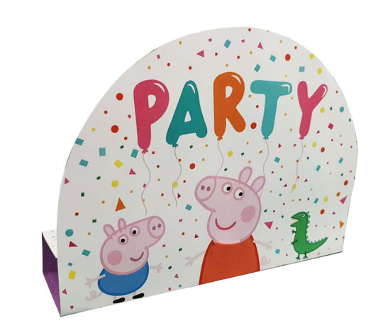 Peppa Pig party uitnodigingen 8 st.