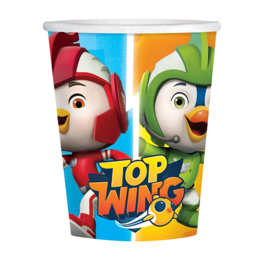 Top Wing bekertjes 250 ml. 8 st.