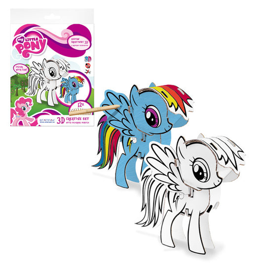 My Little Pony 3D knutselfiguur