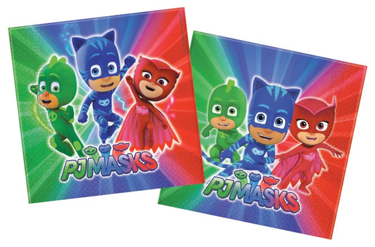 PJ Masks servetten 33 x 33 cm. 20 st.