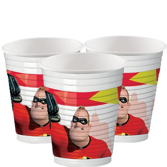 Disney The Incredibles bekertjes 8 st.