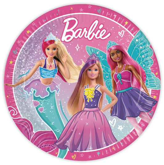 Barbie bordjes