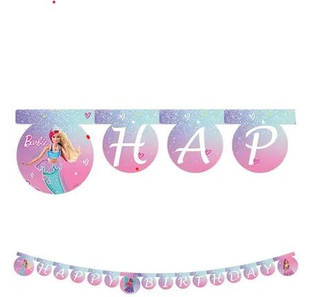 Barbie letterbanner