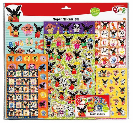 Bing Super sticker set