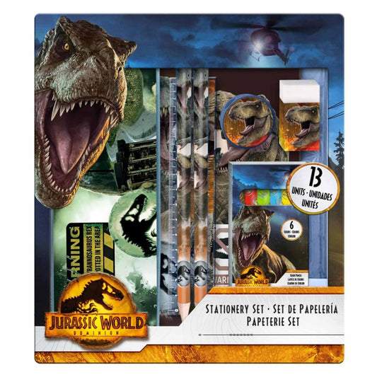 Jurrasic world stationary set