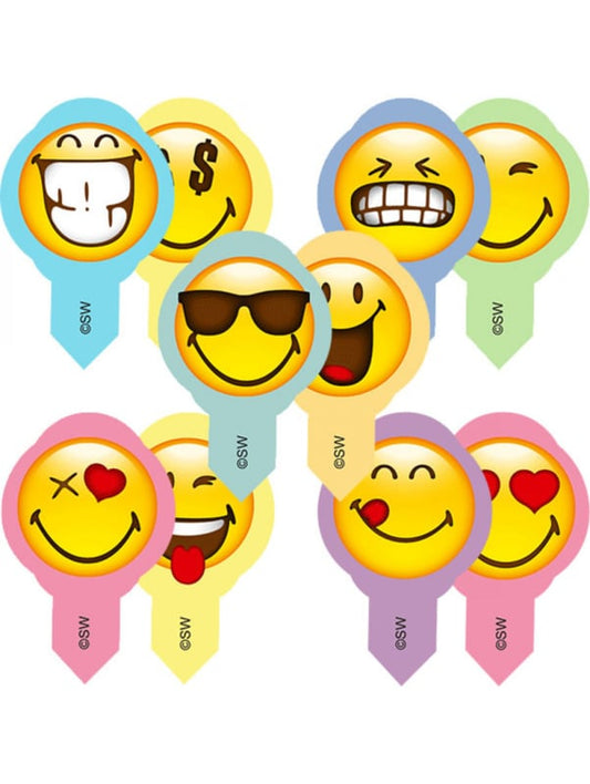 Ouwel taartdecoratie emoji