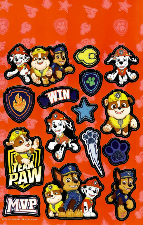 Paw patrol stickers 8