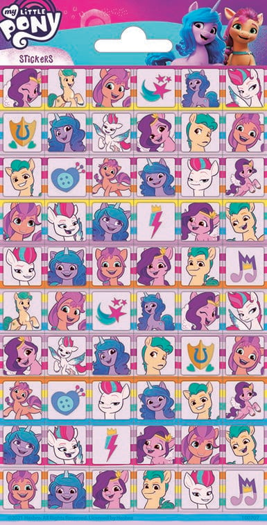 My Little Pony mini stickers